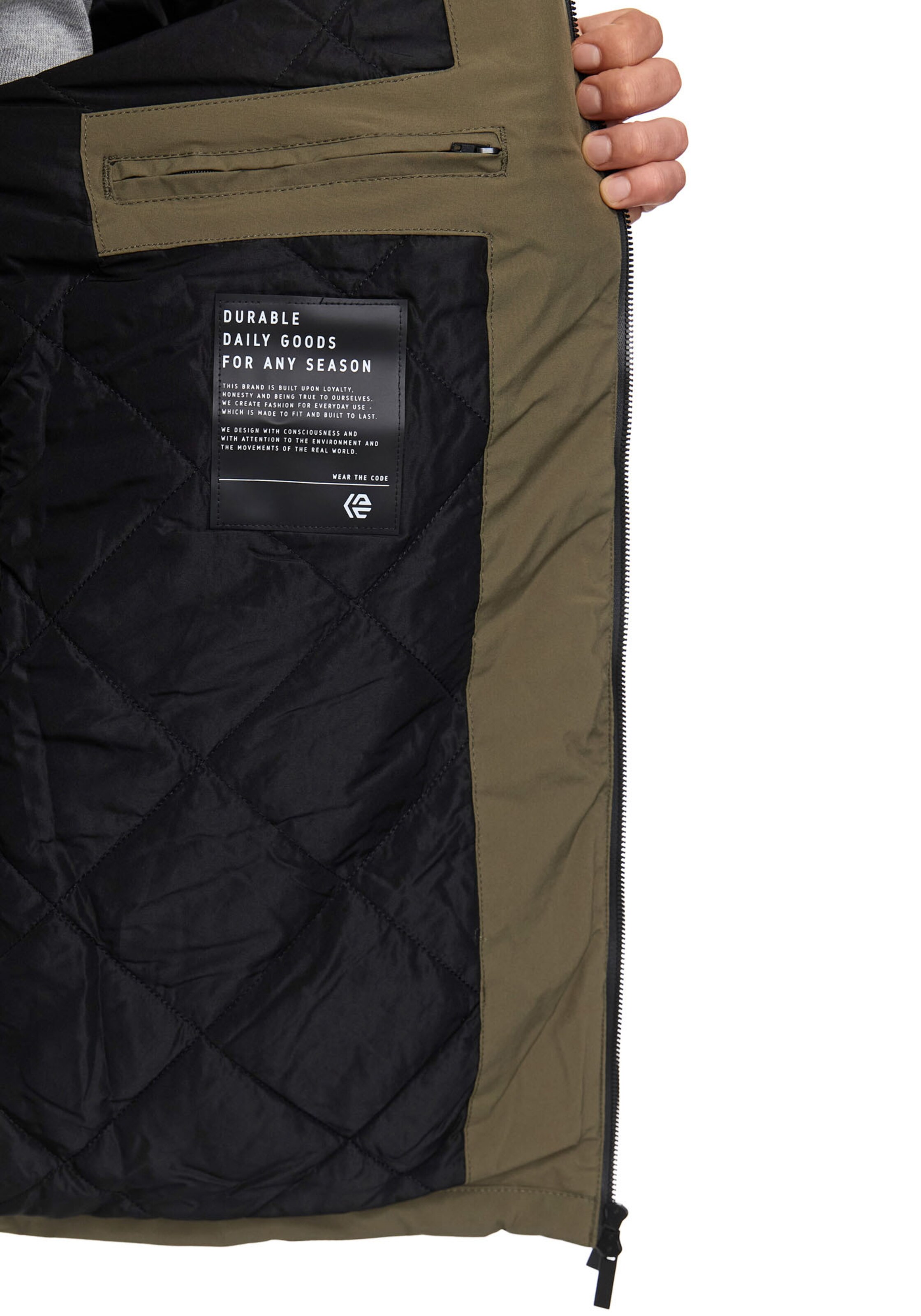 INDICODE JEANS Winter Jacket in Green