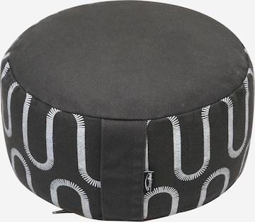 Yogishop Kissen in Grau: Vorderseite