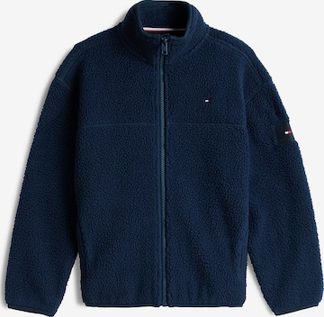 Veste en polaire 'Essential' TOMMY HILFIGER en bleu : devant