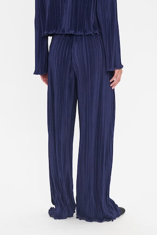 Wide Leg Pantalon 'SZZuni' SAINT TROPEZ en bleu