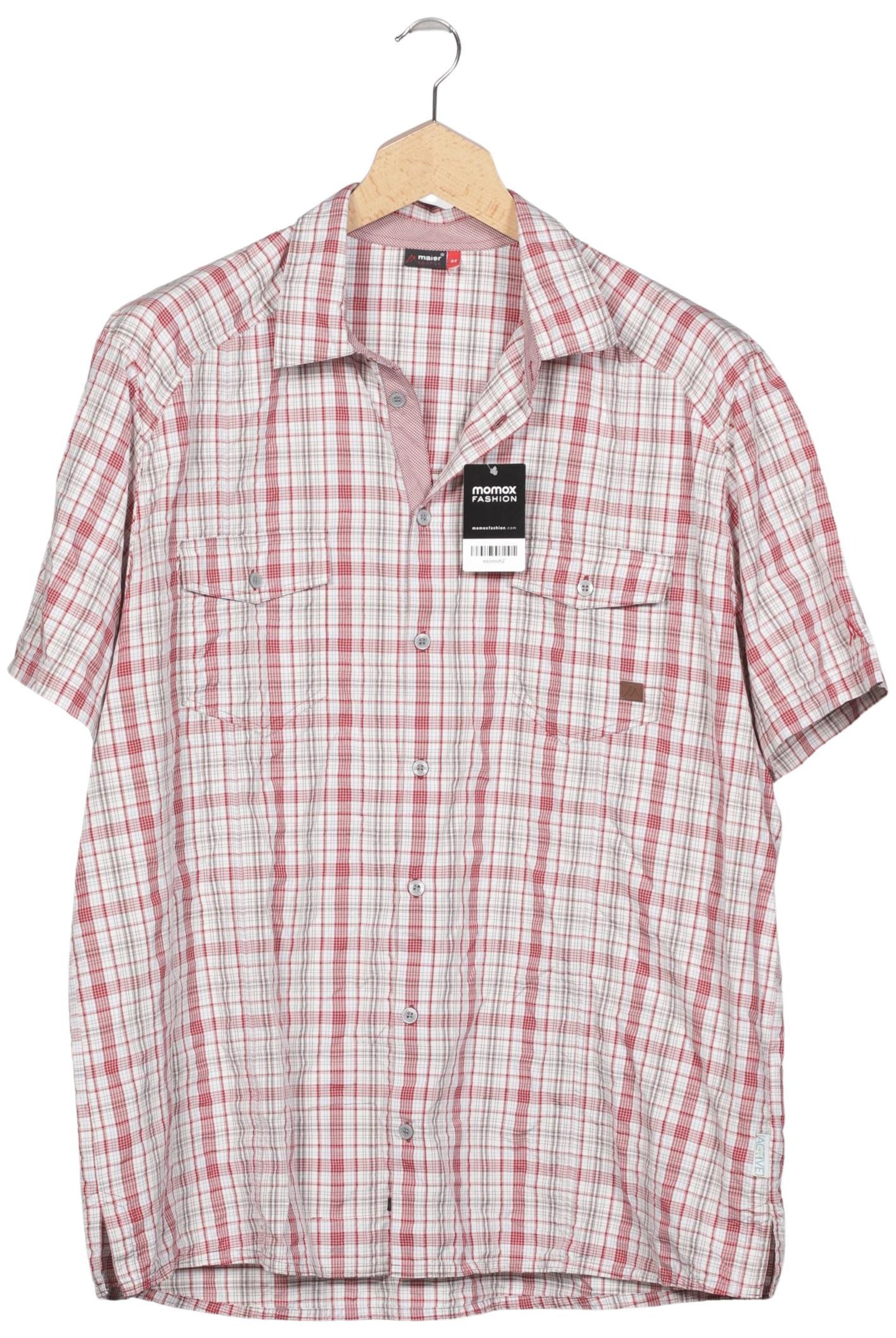 Maier Sports Button Up Shirt in 4XL in Mixed colors: front