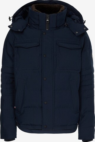 TOMMY HILFIGER Winterjacke in Blau: predná strana