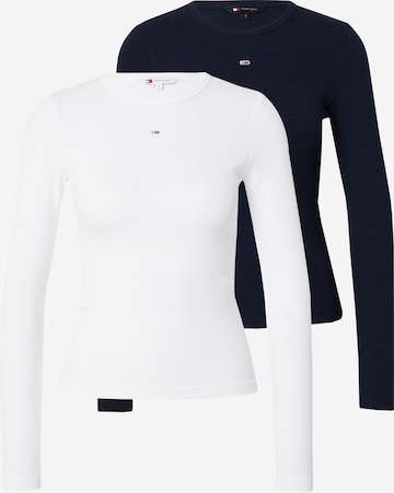 Tommy Jeans Футболка 'ESSENTIAL' в Синий: спереди
