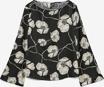 VERO MODA Bluse 'VMELENA' in Schwarz: Vorderseite