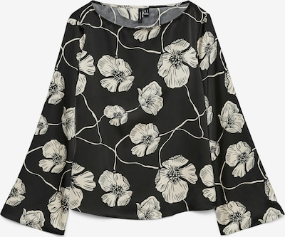 VERO MODA Blūze 'VMELENA', krāsa - nebalināts / melns, Preces skats
