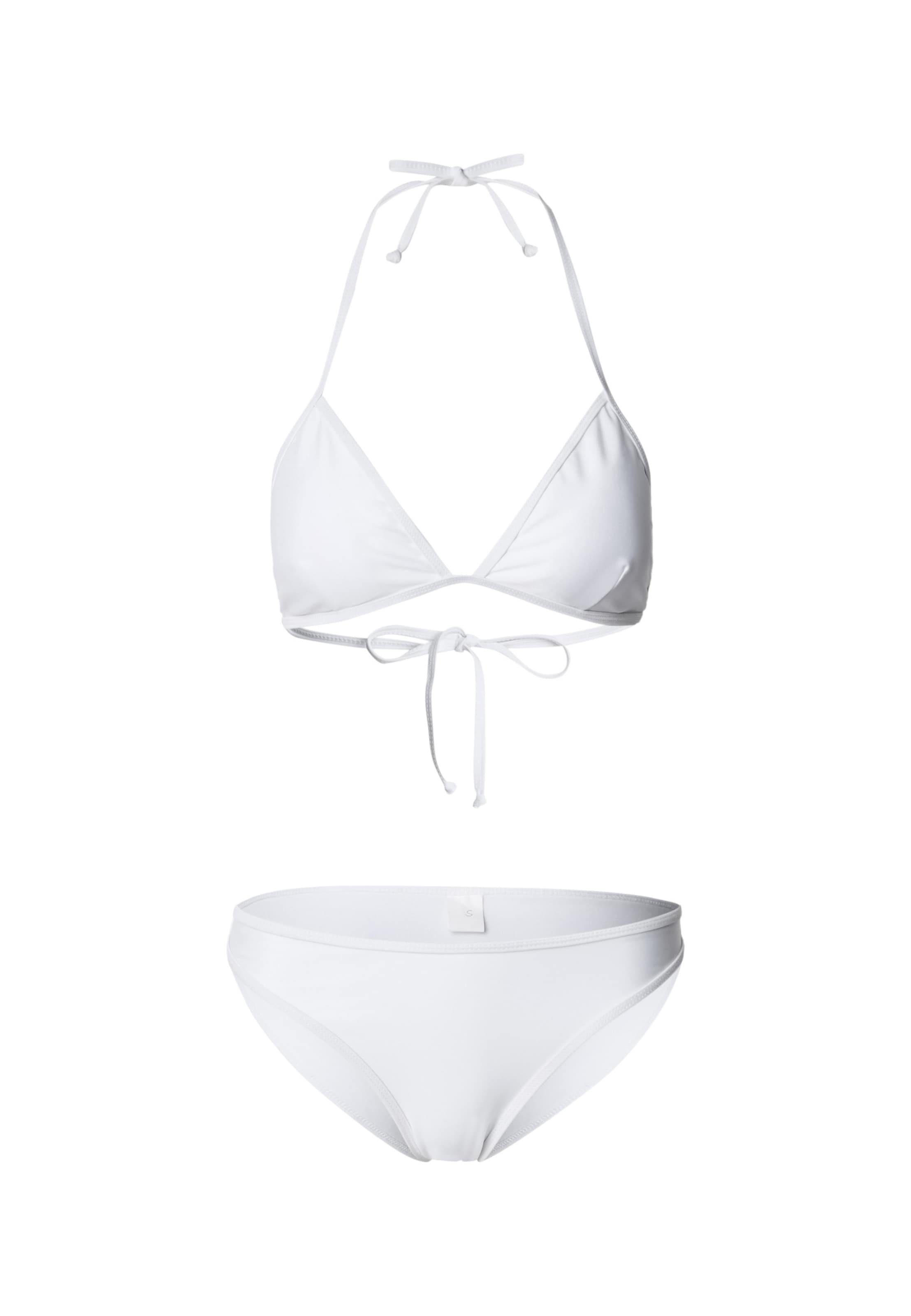 Urban Classics Bikiny – bílá: přední strana