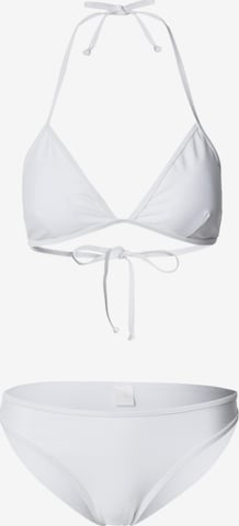 Urban Classics Bikiny – bílá: přední strana
