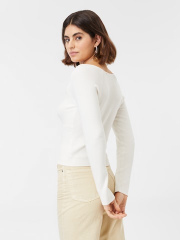 ABOUT YOU Sweater 'Ayla' in White