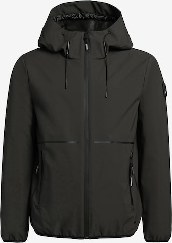 khujo Between-Season Jacket 'Eldon' in Black: front