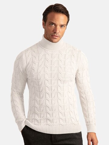 Jacey Quinn Sweater 'Summit' in Grey: front