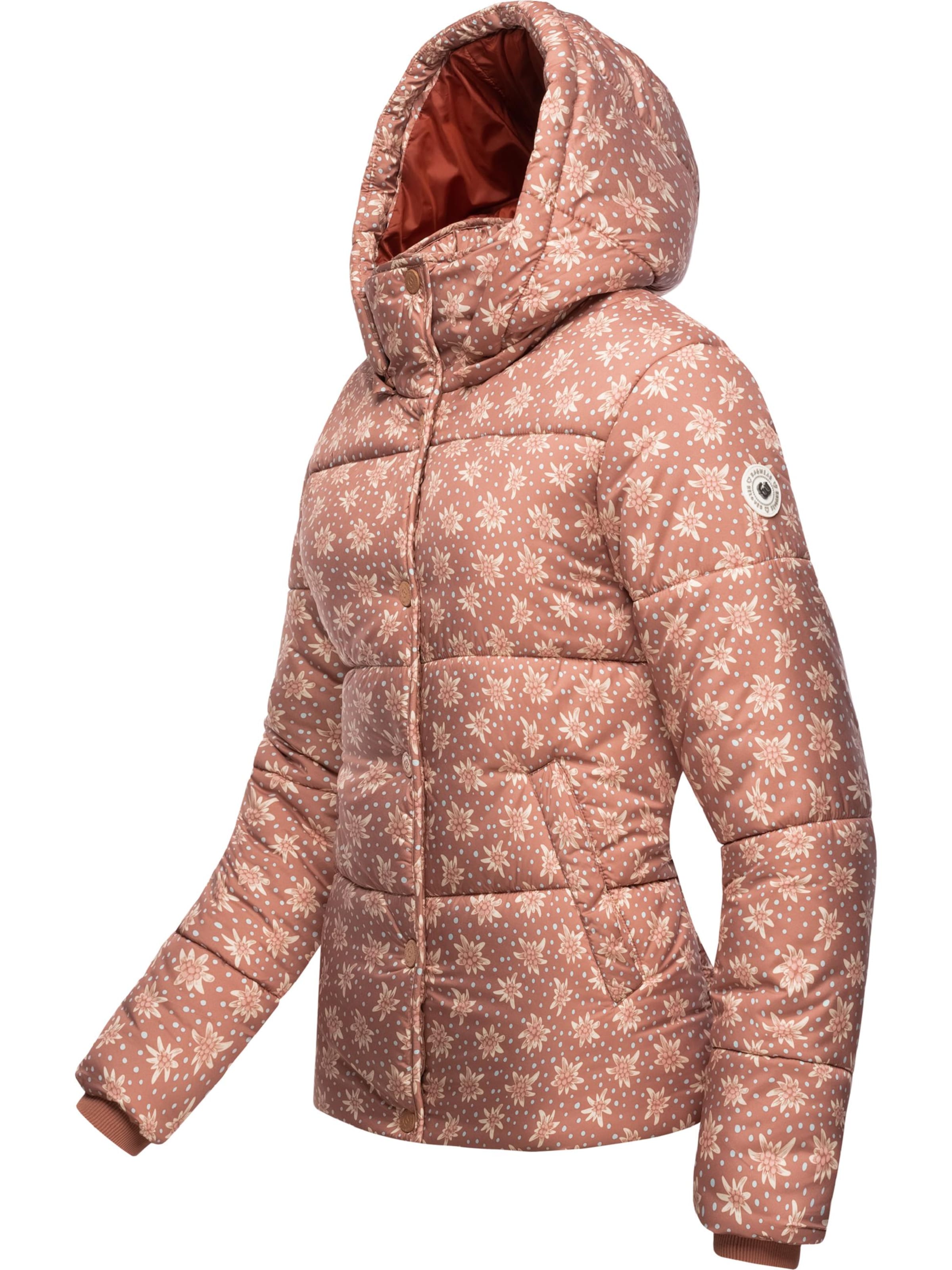 Veste d’hiver 'Relive Remake' Ragwear en marron