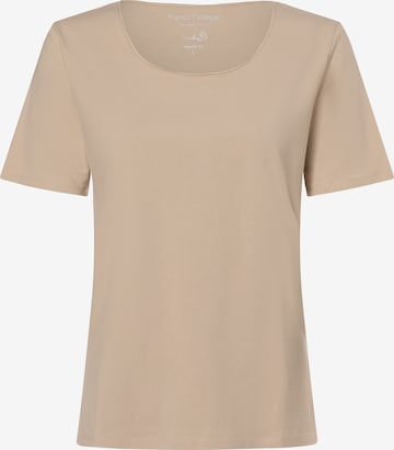 Franco Callegari T-Shirt in Beige: Vorderseite