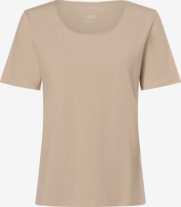 T-shirt Franco Callegari en beige : devant