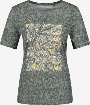 T-shirt GERRY WEBER en vert : devant