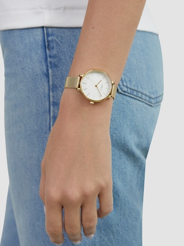 s.Oliver Analoguhr in Gold