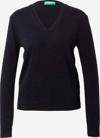 UNITED COLORS OF BENETTON Pullover in schwarz, Produktansicht