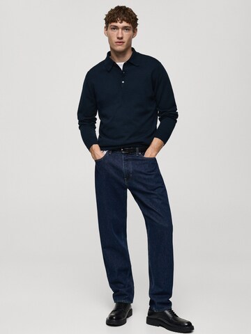MANGO MAN Pullover 'WILLYS' in Blau