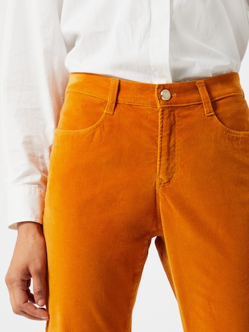 BRAX Slimfit Broek 'Mary' in Oranje