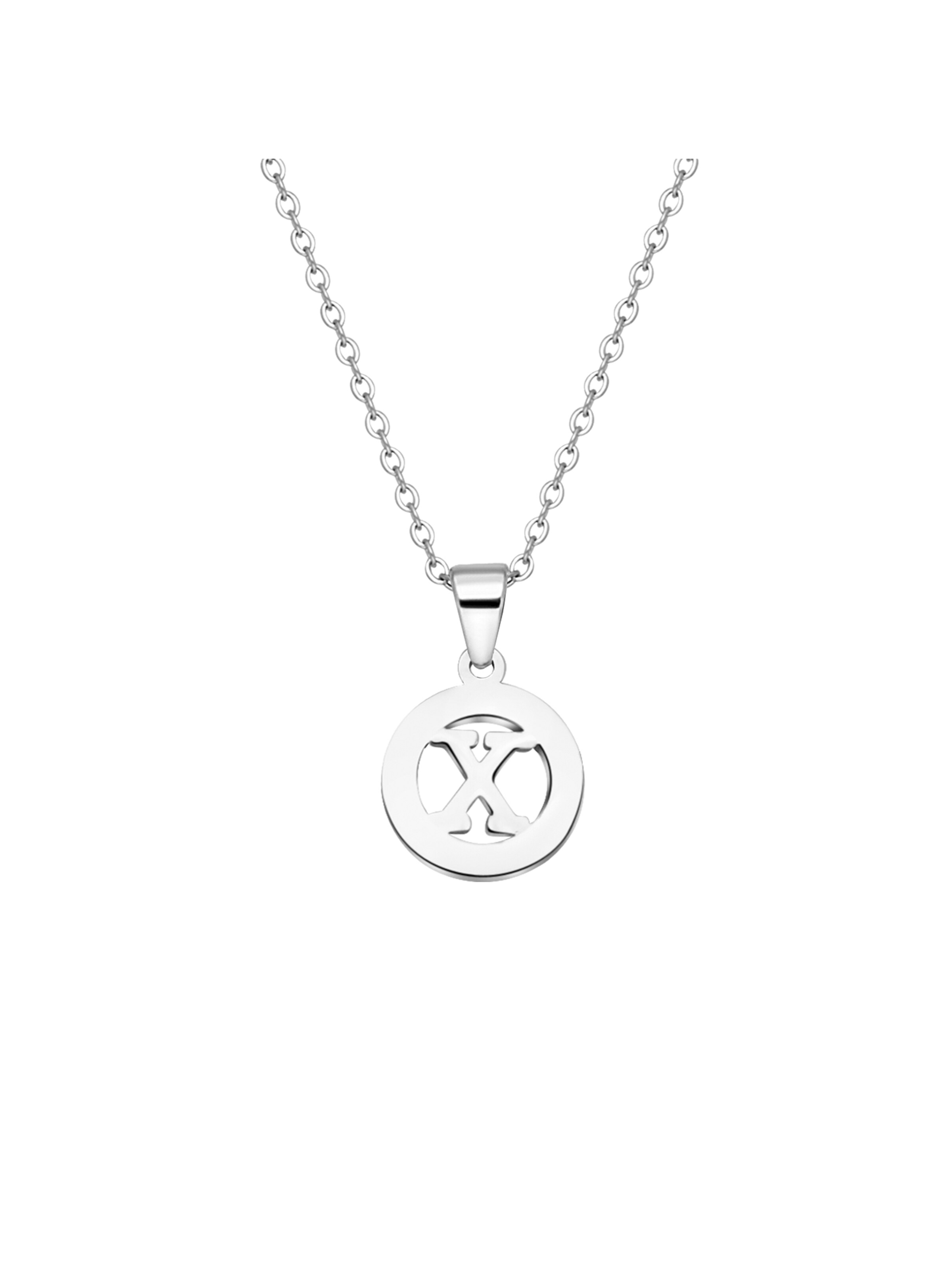 Lucardi Necklace in Silver