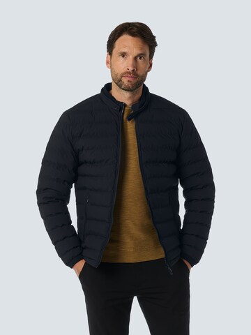 No Excess Tussenjas in Blauw: voorkant