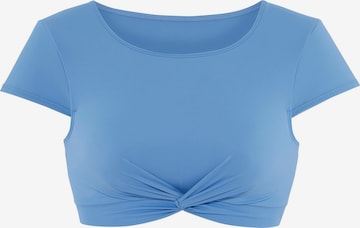 LASCANA ACTIVE Urheilubikinitoppi värissä sininen: etupuoli