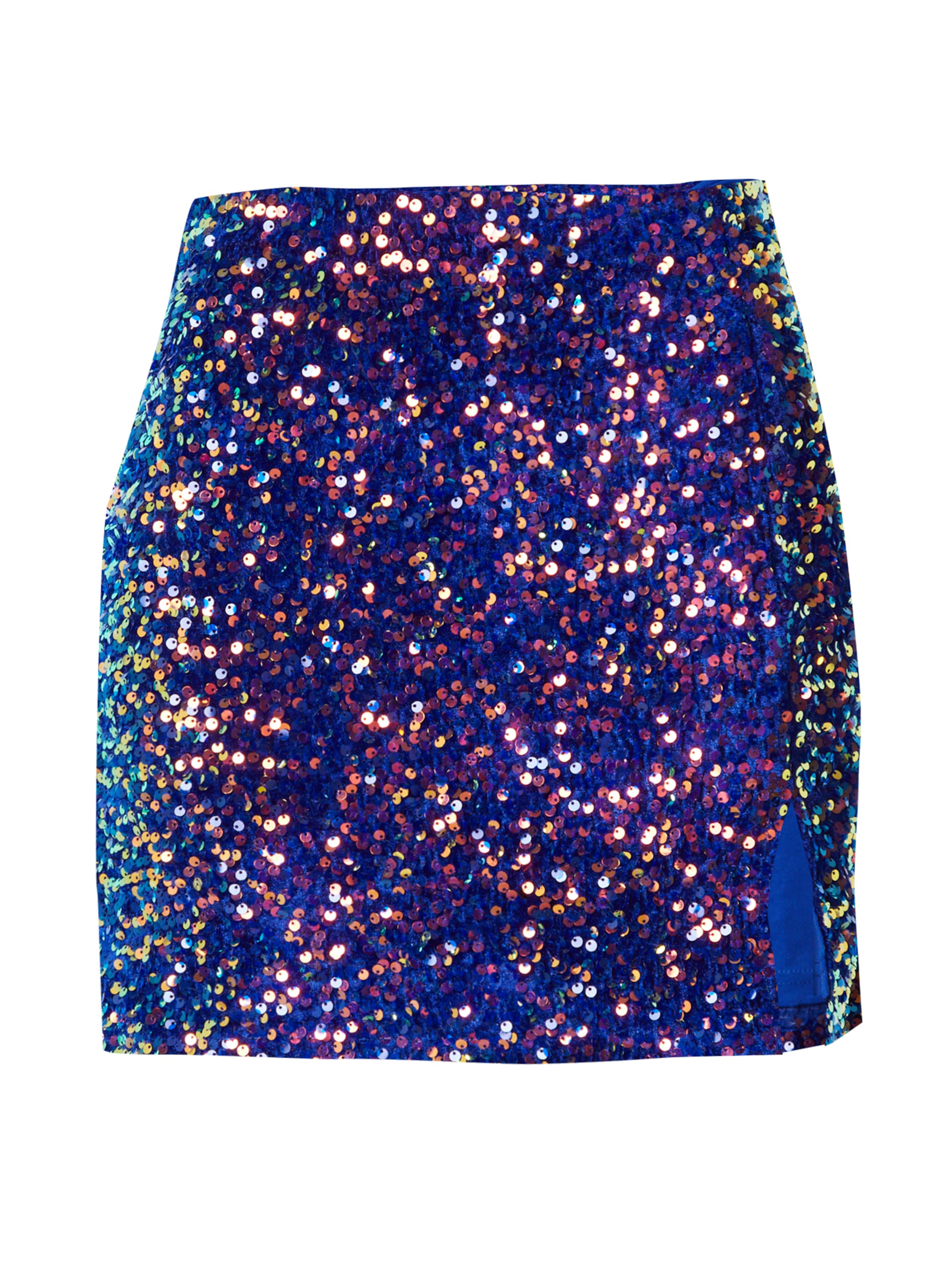 Nasty GalSuknja - plava boja: prednji dio