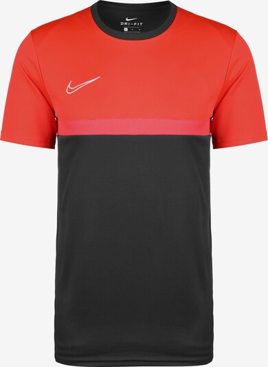 NIKE T-Shirt fonctionnel 'Academy Pro' en rouge / noir, Vue avec produit