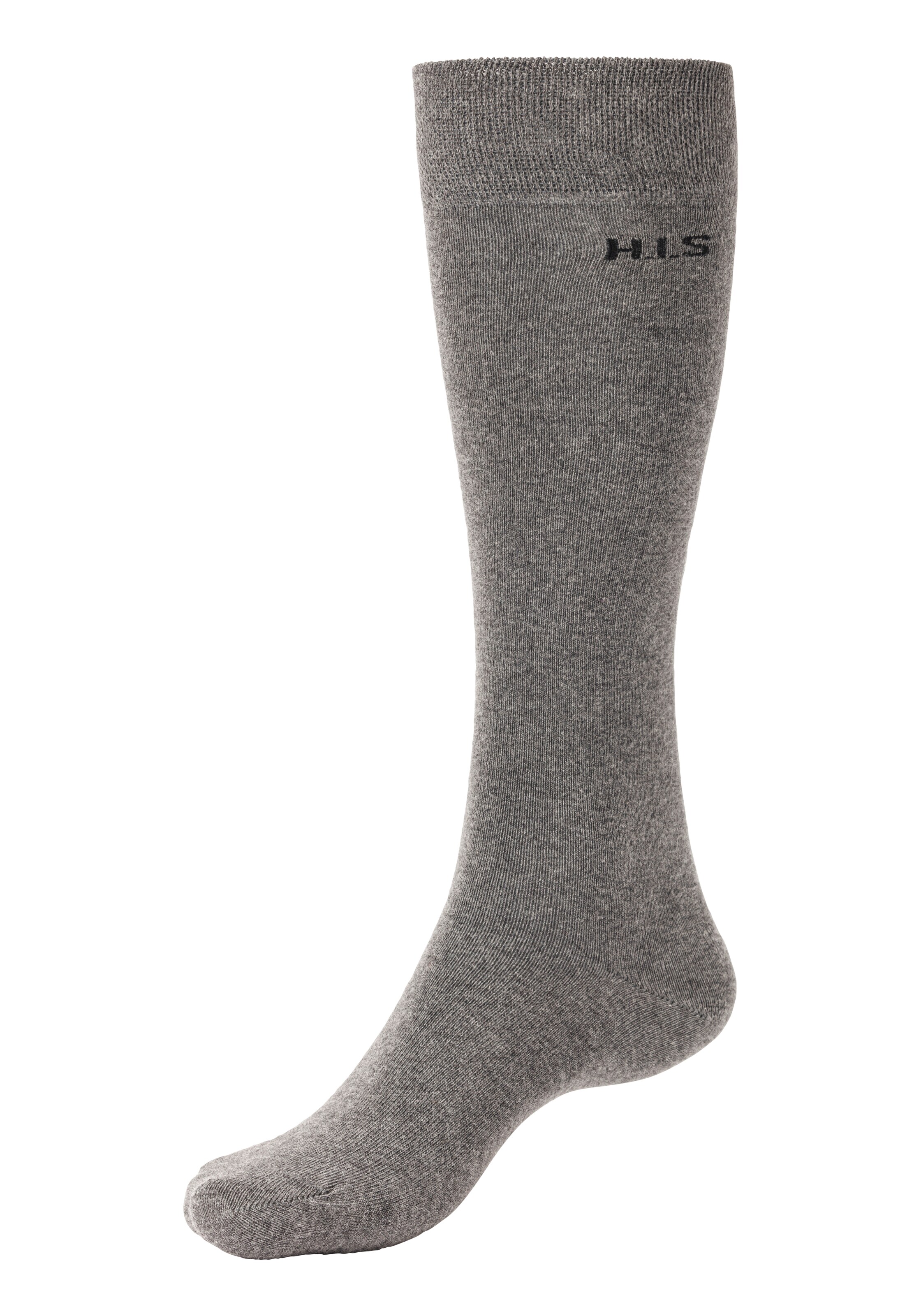 ROGO Kniestrümpfe in Grau