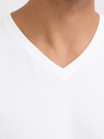 BLEND Regular Fit T-Shirt 'BHDinton' 2er Pack in Weiß