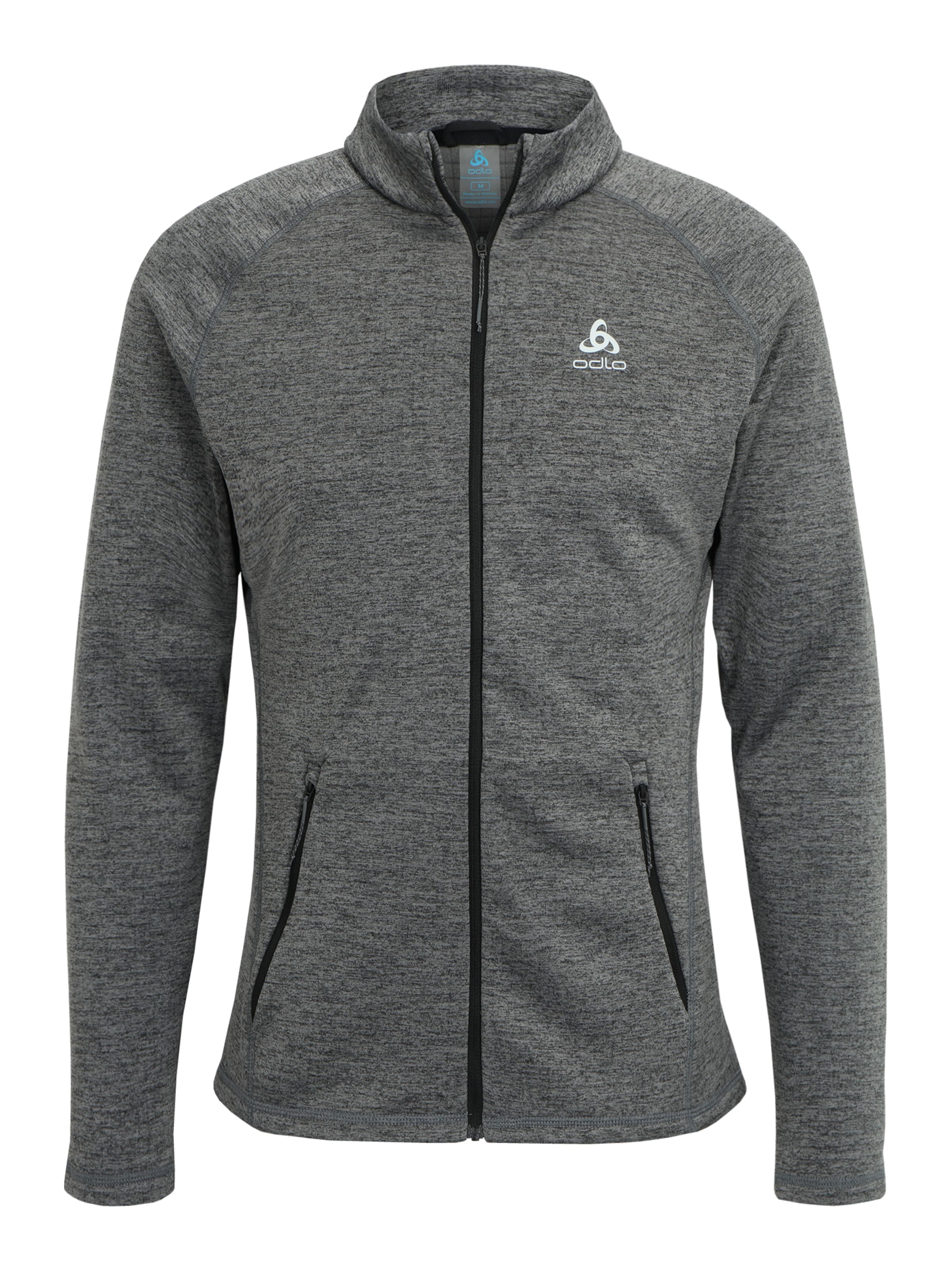 ODLO Funktionele fleece-jas 'Tencia' in Grijs: voorkant