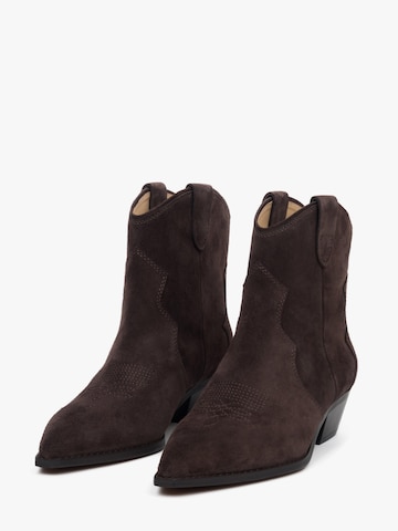 Estro Ankle Boots '1079-1'‌‌‌‌‌‌‌ in Braun