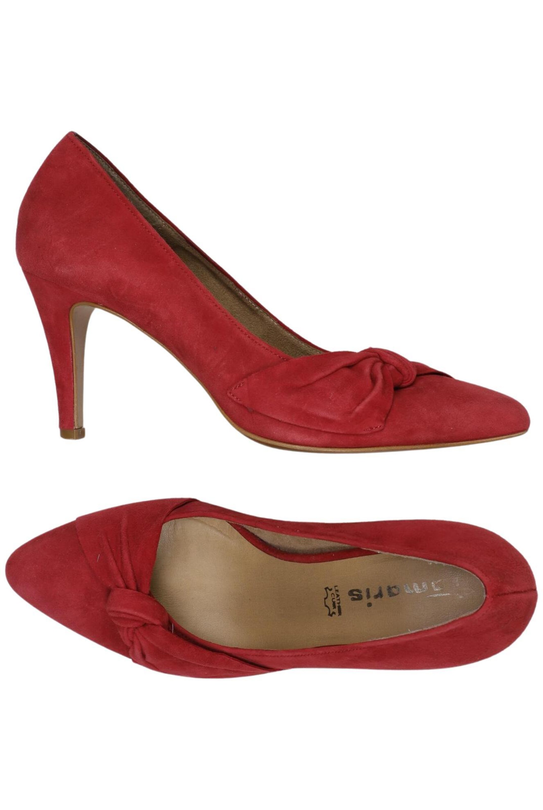 Tamaris Pumps 38 in Rot: Vorderseite