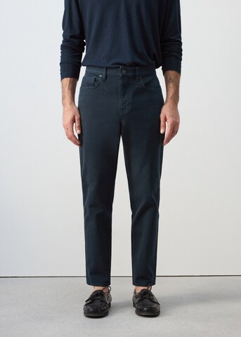 MANGO MAN Tapered Jeans 'Benc' in Blue: front