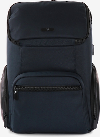 Roncato Backpack 'Agency' in Blue: front