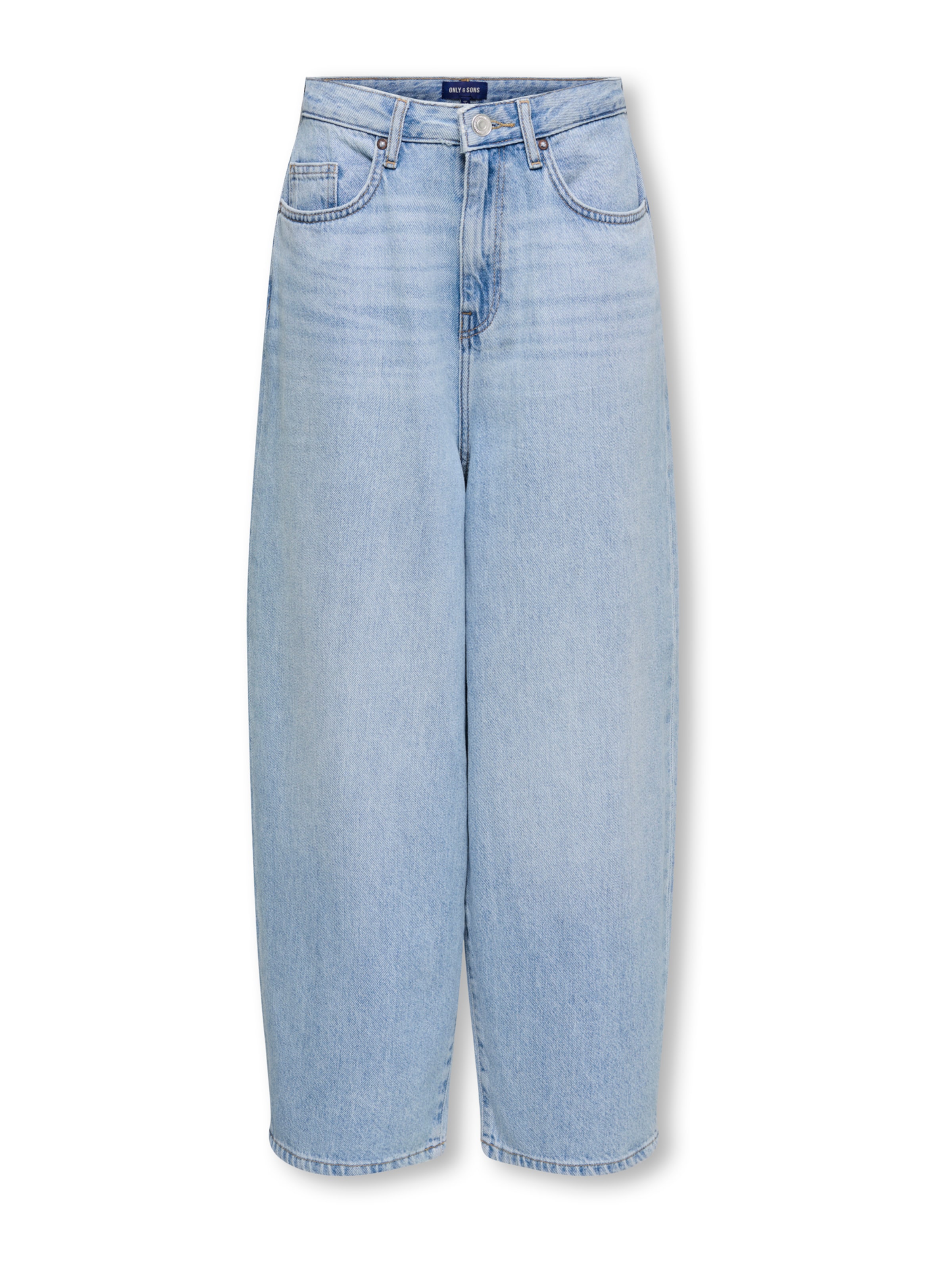 Only & Sons Junior Baggy Jeans 'OSJCARL' in Blue: front