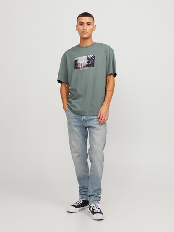 JACK & JONES T-shirt 'Vesterbro' i grön