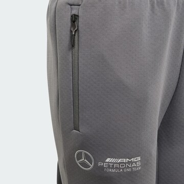 ADIDAS PERFORMANCE Tapered Sportbroek 'Mercedes - AMG Petronas Formula One Team' in Grijs