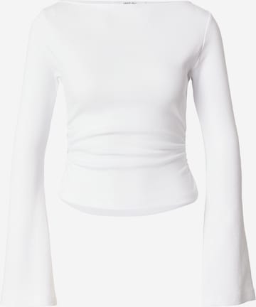 ABOUT YOU Tričko 'Theres' – bílá: přední strana