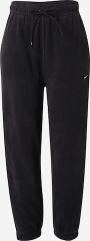 NIKE - Tapered Calças de desporto 'ONE' em preto: frente