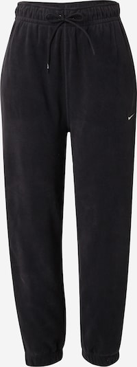 NIKE Pantalon de sport 'ONE' en noir / blanc, Vue avec produit