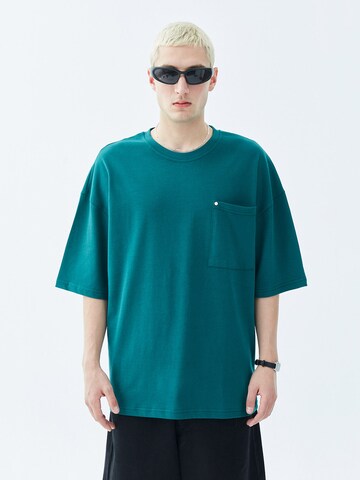 T-Shirt 'Galena Park' VAMOS CLO en bleu : devant