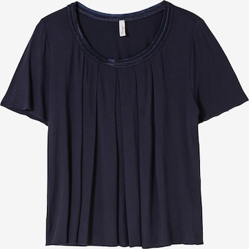 SHEEGO Shirt in Blauw: voorkant