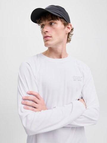 JACK & JONES Bluser & t-shirts 'JCOCNZ' i hvid