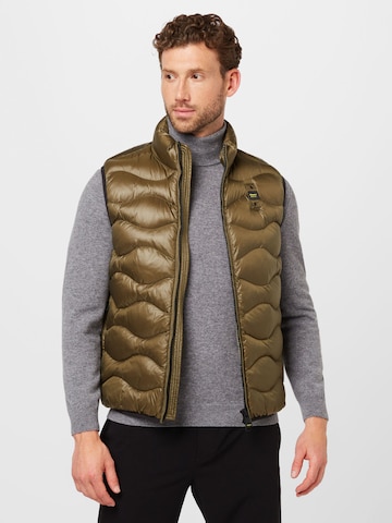 Blauer.USA Bodywarmer in Groen: voorkant