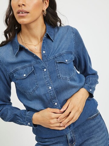 VILA - Blusa 'VIBista' en azul