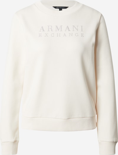 ARMANI EXCHANGE Sweater majica u prozirna / prljavo bijela, Pregled proizvoda