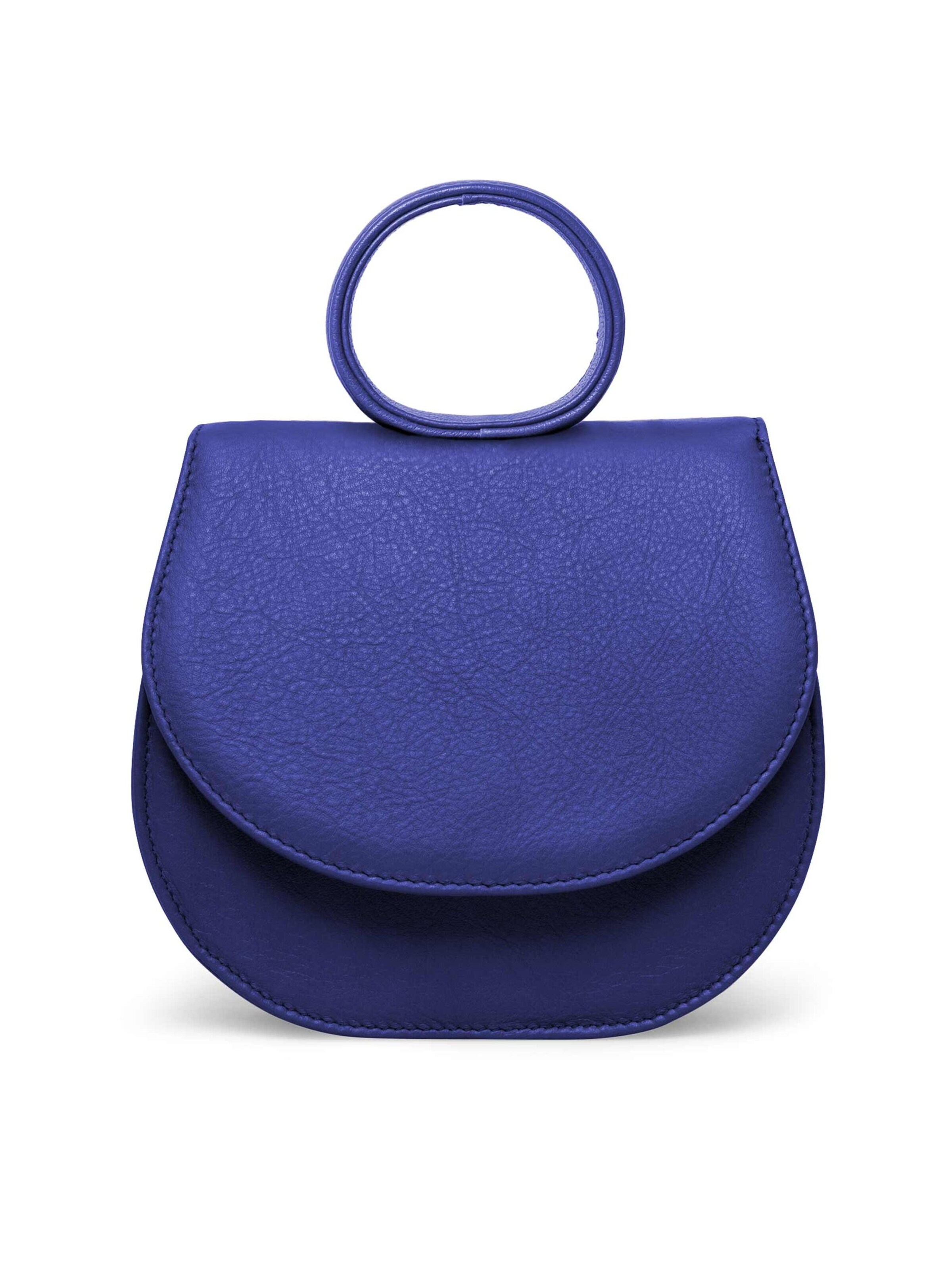 Gretchen Handbag 'Ebony' in Blue: front