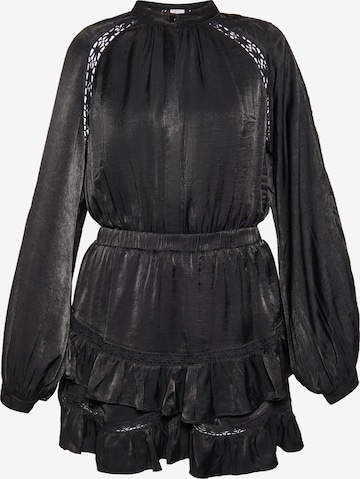 Robe IZIA en noir : devant