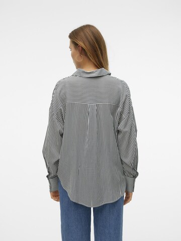 VERO MODA Blouse 'Bumby' in Grey