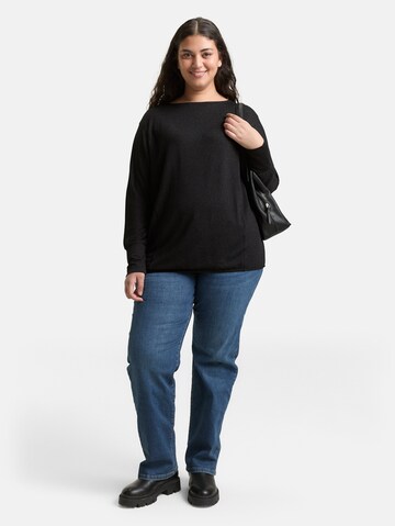 Tom Tailor Women + Shirt in Black